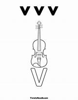Violin Template Parts Coloring sketch template