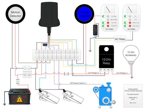 complete system wiring diagram diagram marine system