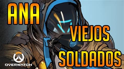 overwatch comic de ana viejos soldados orÍgenes e historia de ana reaper y soldado 76 youtube