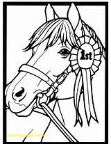 Horse Coloring Pages Simple Getcolorings sketch template