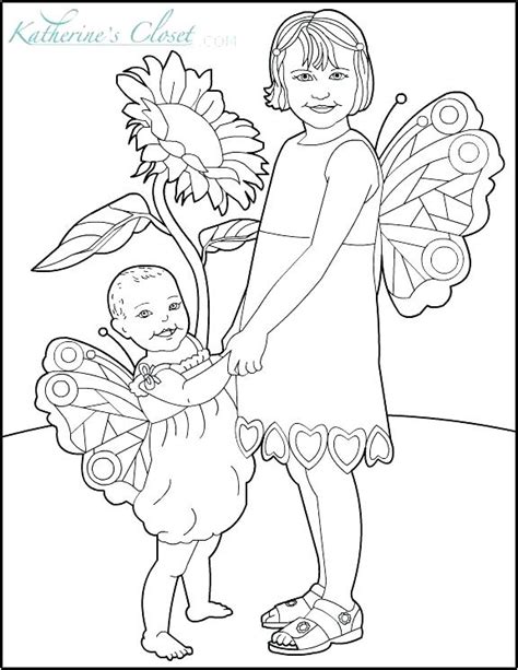 baby fairy coloring pages  getdrawings