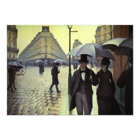 paris street rainy day by gustave caillebotte card zazzle