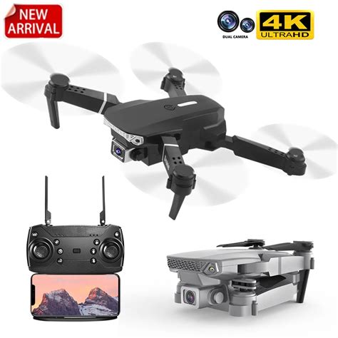 pro rc drone  wide angle hd  p wifi fpv dual camera height hold foldable