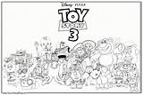 Coloring Toy Story Pages Characters Printable Kids Woody Buzz Print Rex Color Lightyear Hamm Jessy Zigzag Sheet Disney Online Cartoon sketch template