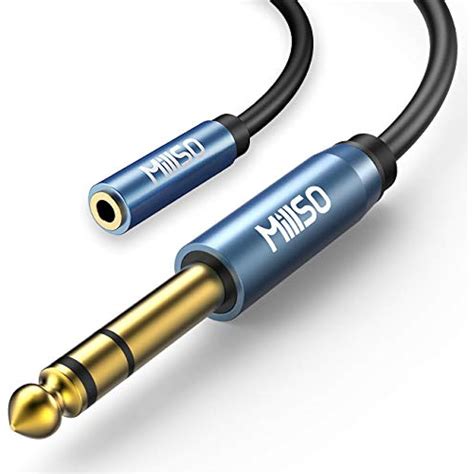 mm headphone adapter trs mm male  female stereo jack audio  ebay