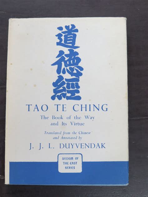 duyvendak tao te ching  book      virtue translated