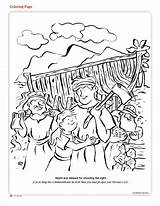Lds Nephi Mormon Colouring Inclined Primarily Forgiveness Lehi Nephites sketch template