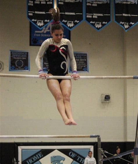 gymnastics cougars rank third in the district oakton va patch