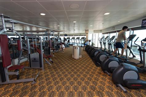 vitality fitness center  royal caribbean serenade   seas ship