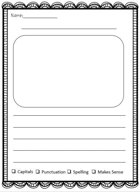 primary writing pages writing prompts primary writing literacy