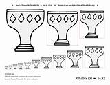 Chalice Traceable sketch template