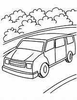 Minivan Getdrawings sketch template
