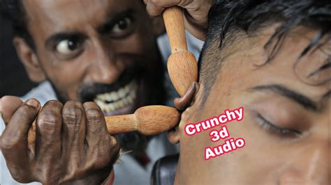 Asmr Neck Massage Ear Massage Head Massage With Crunchy Neck Crack