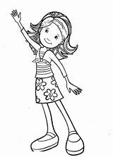 Coloring Waving Hand Groovy Pages Girl Clipart Cube Ice Girls Getdrawings Popular Color Drawing Library Getcolorings Batch sketch template