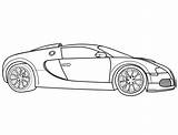 Bugatti Veyron Desenho Sheet Coloringonly Colorironline 57s sketch template