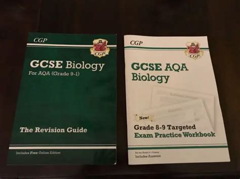 cgp gcse biology revision guide  picclick
