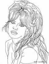 Coloring Pages Grande Ariana Brigitte Bardot Icon French Harmony Celebrities Fifth Color Print Kids Singer Famous Colorings Getdrawings Getcolorings People sketch template