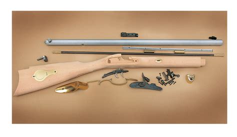 st louis hawken rifle kit  cal percussion krc traditions performance firearms