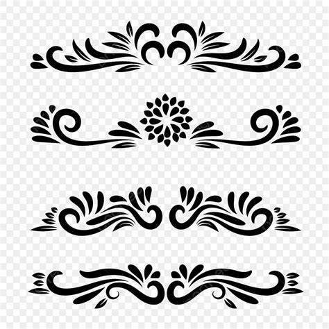 floral ornament logo vector hd png images vector element floral motifs floral ornamental vector