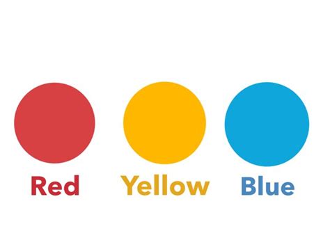 red yellow blue  activities language studies native