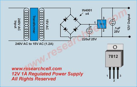 voltage regulator circuit research cell