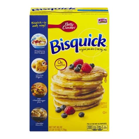 Bisquick Original Pancake And Baking Mix Hy Vee Aisles