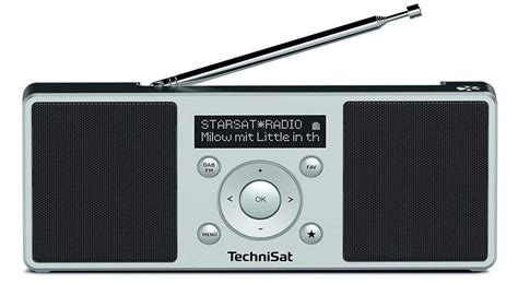 technisat digitradio   tragbares stereo dab radio mit akku fuer