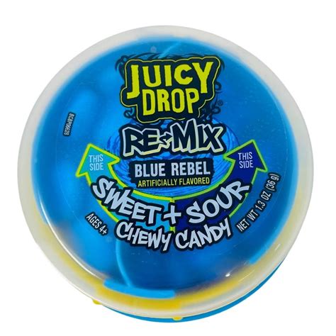 juicy drop remix sweet sour chewy candy oz candy funhouse