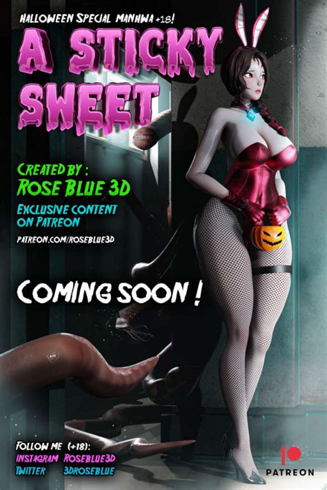 Rose Blue Special Halloween