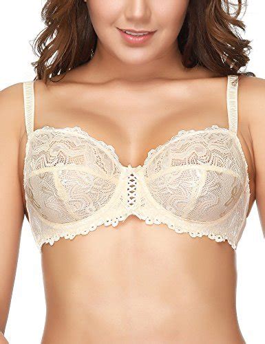 wingslove women s full coverage non padded bra soft cup floral lace