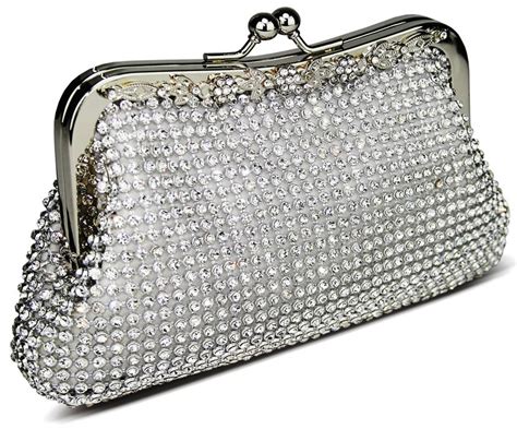 wholesale sparkly crystal evening clutch bag