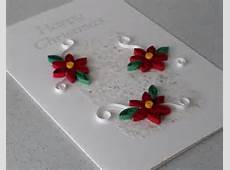 Quilled Christmas card handmade paper quilling by PaperDaisyCards