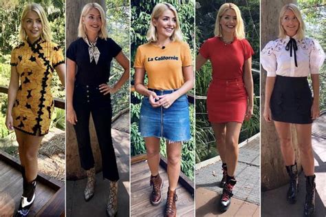 i m a celebrity holly willoughby s jungle fashion and how to steal her