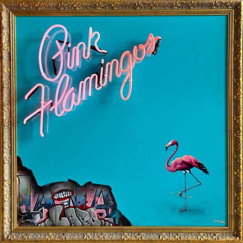 pink flamingos illuminati neon gunns gallery
