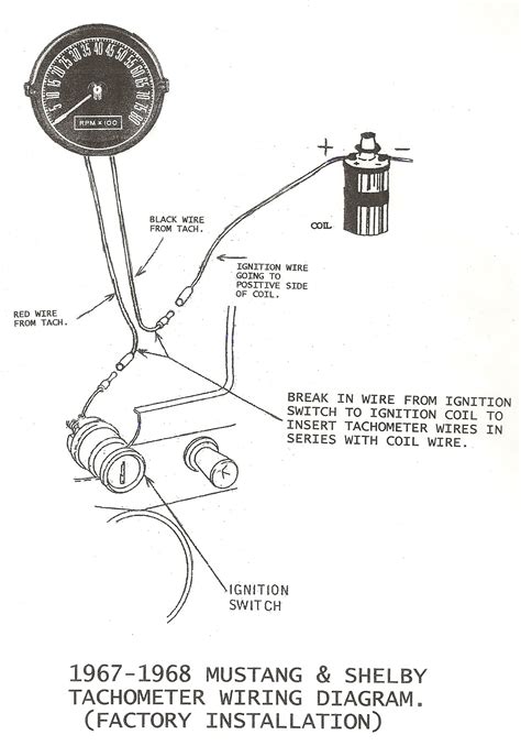 wiring  tachometer diagram