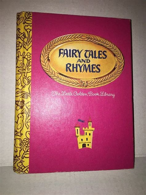 Fairy Tales And Rhymes The Little Golden Books Library 1969 Hardcover