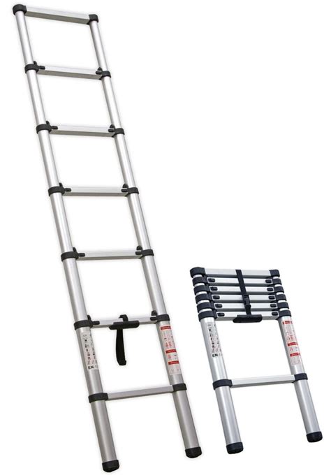 sealey trade aluminium telescopic ladder en  specialist ladders