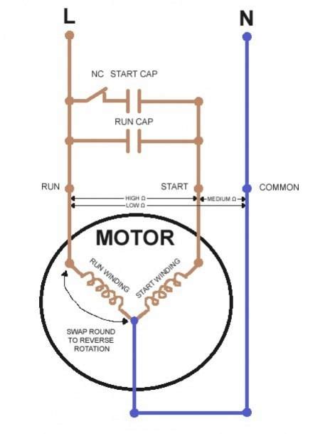 air compressor wiring diagram   phase motor electrico electricidad  electronica