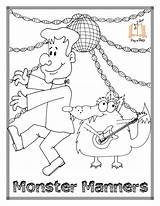 Babysitter Coloring Pages Template sketch template