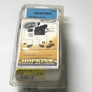 hopkins  multi tow  flat   blade   flat adapter ebay
