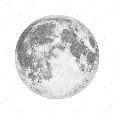full moon  space  white background stock photo  robertsrob