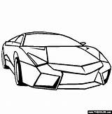Coloring Lamborghini Pages Car Reventon Sheets Cool Cars Color Drawing Drawings Draw Thecolor Books Murcielago Simple Malvorlagen Choose Board sketch template