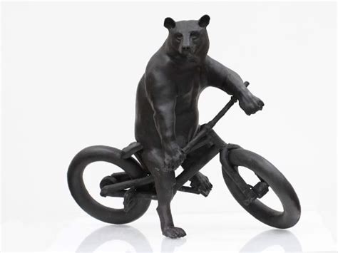 fat bike bear by jamie summers adele campbell fine art