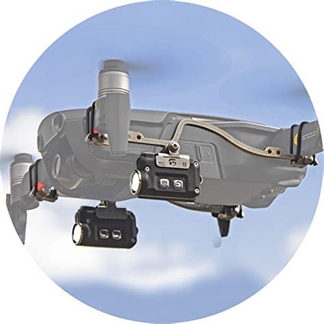roboterwerk drone headlightdual night flight led light  lumen turbo mode adjustable dji