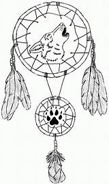 Coloring Dream Pages Catchers Popular sketch template
