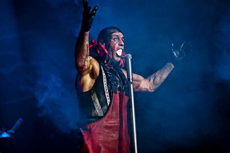 rammstein s sturm and drang at madison square garden the new york times