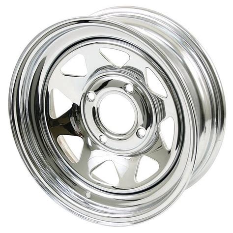 chrome spoke steel wheel  lug  lug aa performance products