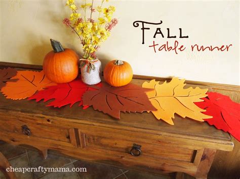 fall table runner pictures   images