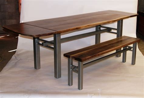 custom edge walnut table hayes furniture design