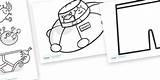 Aliens Underpants Sheets Colouring Coloring Story Activities Twinkl sketch template